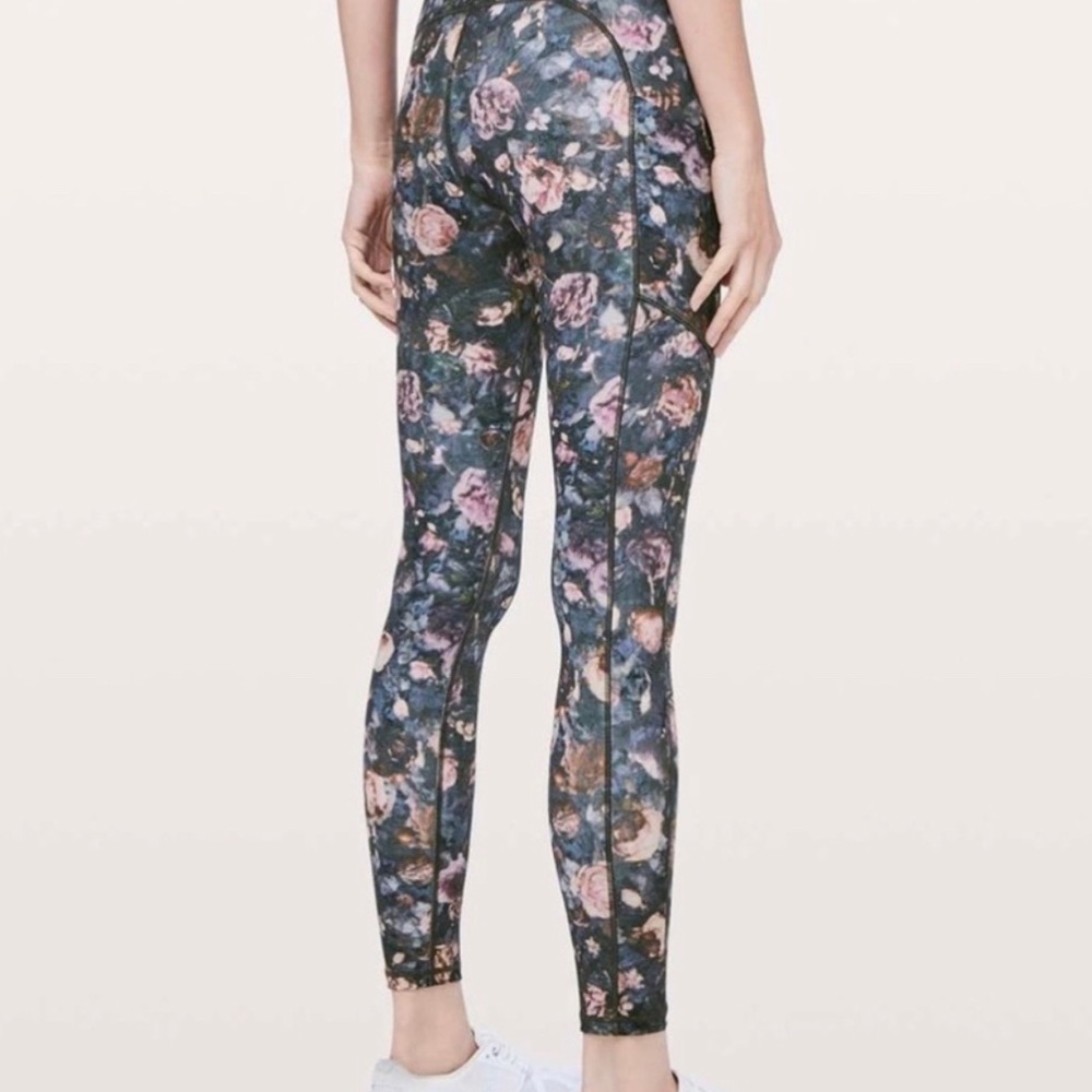 Lululemon Speed Up Tight Leggings Frosted Rose Multi Sz 6‎ - Picture 2 of 10